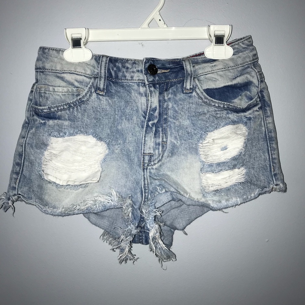 Vintage Ripped Jean shorts